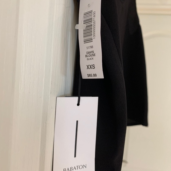 Babaton Sleeveless Black Blouse, size XXS - Picture 4 of 5